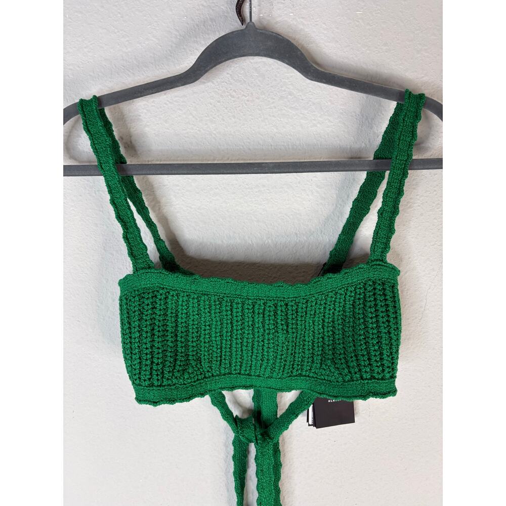 ALANUI Palm Springs Crochet Bralette Top Festival Boho Vacation Resortwear L - Picture 4 of 11